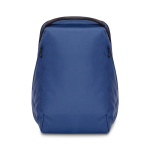 Mochila para portátil de RPET con bolsillos laterales 15'' color azul segunda vista