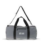 Bolsa deportiva reflectante con doble asa y bolsillo con cremallera vista principal