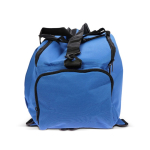 Bolsa de viaje personalizada de RPET con múltiples compartimientos color azul septima vista