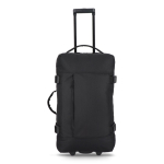 Trolley de viaje con asa retráctil y ruedas con capacidad de 38L color negro segunda vista