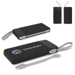 Batería externa de plástico reciclado con carga rápida 10.000mAh