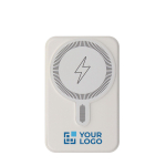 Cargador inalámbrico personalizada MegSafe con entrada USB-A y tipo-C vista principal