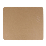 Alfombrilla de ratón hecho de papel reciclado con cargador inalámbrico color natural segunda vista