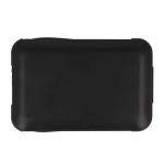 Kit viajero varios conectores USB y doble uso como soporte de móvil color negro segunda vista