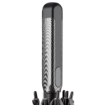 Paraguas resistente al viento con mango ergonómico Ø114 color negro quinta vista