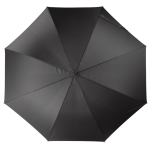 Paraguas grande a prueba de viento de colores con marco negro Ø114 color negro segunda vista
