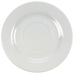 Taza para café con platillo de porcelana para espresso 160ml color blanco segunda vista