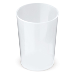 Vaso reutilizable de plástico de caña de azúcar hecho en Europa 250ml color transparente