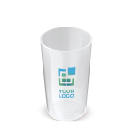 Vaso ecológico reutilizable apilable y 100% reciclable 300ml vista principal