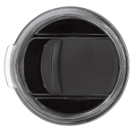 Vaso de acero inoxidable de doble pared apto para cafeteras 180ml color azul oscuro cuarta vista