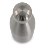 Botella hermética de acero inoxidable en varios colores 500ml color plateado cuarta vista