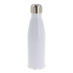 Botella acero inoxidable termo doble pared a todo color 500ml color blanco