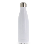 Botella acero inoxidable termo doble pared a todo color 500ml color blanco segunda vista