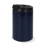 Vaso take away antifugas de acero inoxidable a colores de 200ml color azul oscuro