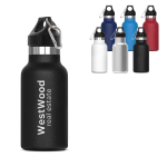 Botella de acero inoxidable y recubrimiento de polvo 350ml