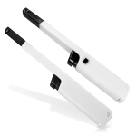 Encendedor electrónico recargable de cocina con botón de seguridad color blanco