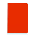 Cuaderno personalizado de colores llamativos A5 hojas lisas University color rojo