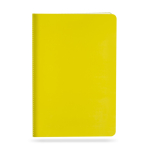 Cuaderno personalizado de colores llamativos A5 hojas lisas University color amarillo claro