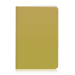 Cuaderno personalizado de colores llamativos A5 hojas lisas University color dorado