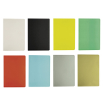 Cuaderno personalizado de colores llamativos A5 hojas lisas University