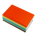 Cuaderno personalizado de colores llamativos A5 hojas lisas University vista 3