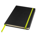 Libreta de cuero sintético con tapa para grabar a láser A5 hojas lisas color verde claro