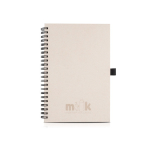 Bloc de notas hecho de cartones de leche A5 hojas lisas vista 2