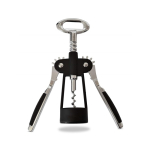 Set de vino de acero inoxidable con 3 partes y cuatro funciones color negro