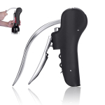 Set de vino glamuroso de acero inoxidable con 3 funciones vista 3