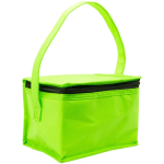 Bolsa térmica clásica con espacio para seis latas 80 g/m2 color verde claro