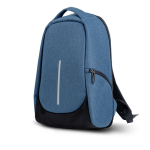 Mochila antirrobo de nylon para PC con bolsillo trasero 15,6'' color azul marino vista 1