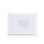 Carpeta transparente de plástico con cremallera para documentos A5 color transparente