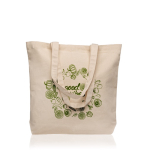 Bolsa de algodón con bolsillo interior ideal para comprar 310 g/m2