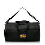 Bolsa para deporte de poliéster 600D con bolsillo para zapatillas color negro