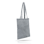 Bolsa personalizada de algodón reciclado 140 g/m2 Reciclo Colors color gris oscuro