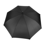 Paraguas automático de poliéster en carbono y mango de goma Ø103 color negro