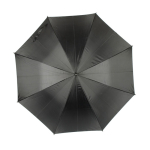 Paraguas para empresas automático con mango y exterior a juego Ø103 color negro vista de impresión