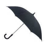 Paraguas automático de fibra y pongee con borde de color Ø103 color gris claro