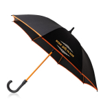 Paraguas automático de fibra y pongee con borde de color Ø103 vista con varios colores