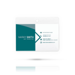 Identificador de PVC ideal para llevar una acreditación 9x5.5cm