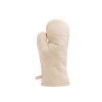 Guante de algodón ideal para cocinar y evitar quemaduras color beige