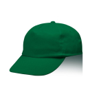Gorra de poliéster y algodón en distintos colores 125 g/m2 color verde