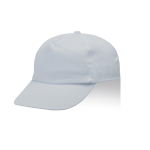 Gorra de poliéster y algodón en distintos colores 125 g/m2 color gris claro