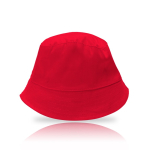 Gorro de algodón ideal para niños en varios colores 155 g/m2 color rojo