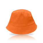Gorro de algodón ideal para niños en varios colores 155 g/m2 color naranja