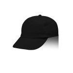 Gorra de poliéster infantil de 5 paneles ideal para fiestas 125 g/m2 color negro vista 11