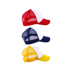 Gorra adulto con malla trasera transpirable y panel frontal 370 g/m2 vista 1