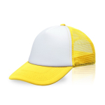 Gorra adulto con malla trasera transpirable y panel frontal 370 g/m2