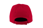 Gorra infantil de algodón con detalle de color en visera 255 g/m2 color rojo