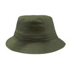 Gorro de algodón de pescador de talla única con 8 filas 180 g/m2 color verde oliva